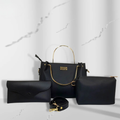 Handbag 3 pcs Luxe Black