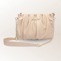 Wavy Handbag Beige