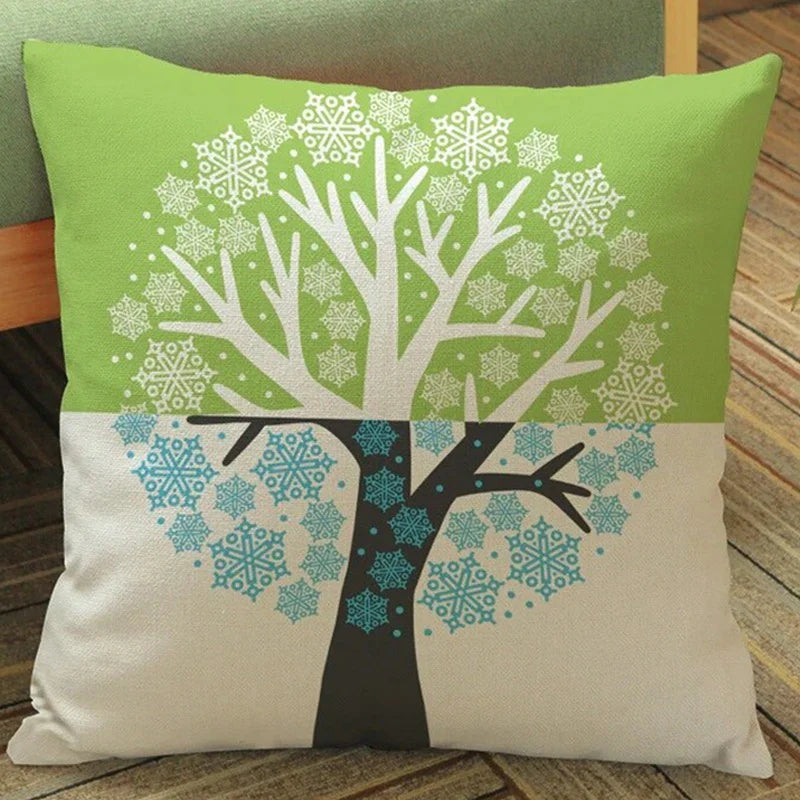 Cushion Covers Snowflake Tree Pack 3