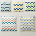 Cushion Covers Chevron Zigzag Pack of 4