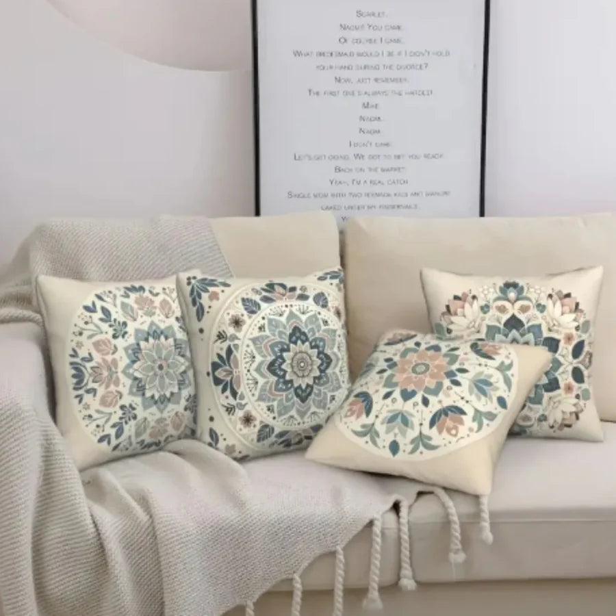 Cushion Covers Boho Chic Pack of 4