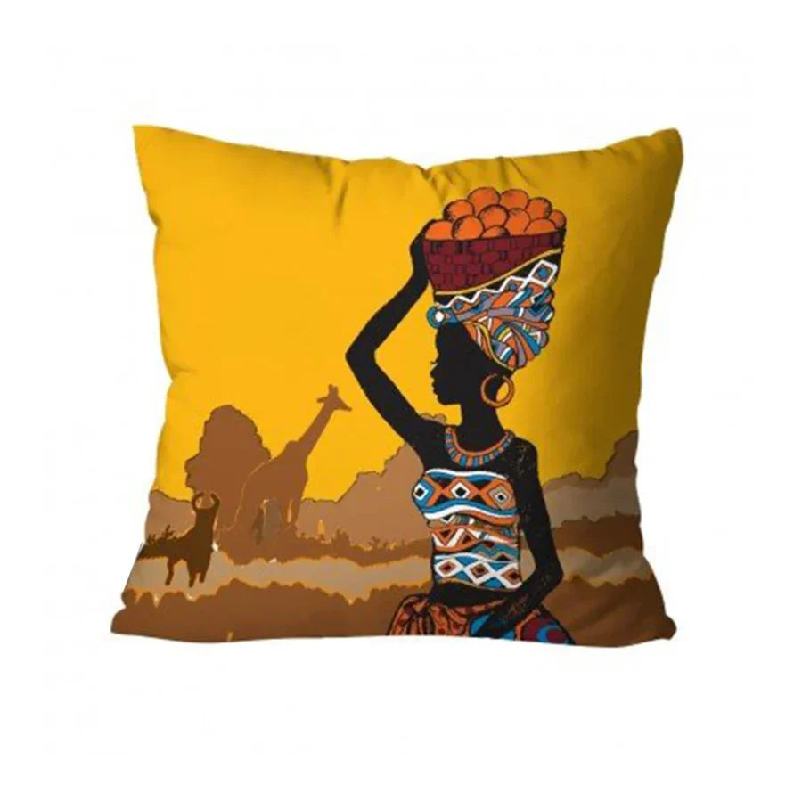 Cushion Covers Digital Golden 3 Pcs