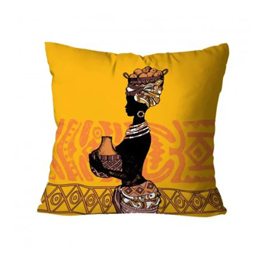 Cushion Covers Digital Golden 3 Pcs